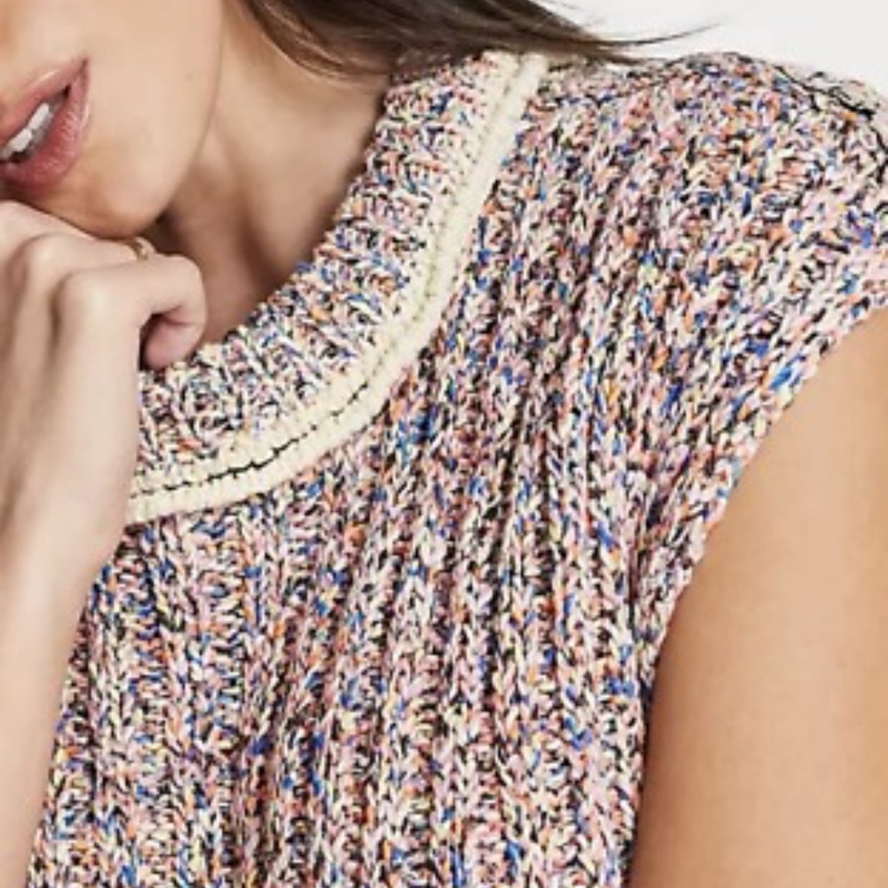 Free People Desert Heat Sweater Vest